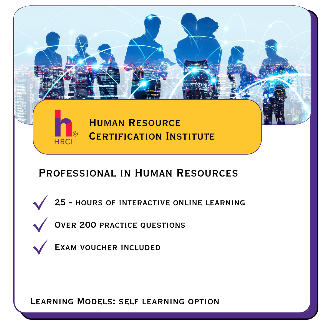 Professional in Human Resources (PHR)